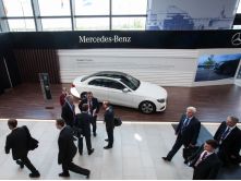 Автомобильным партнером ПМЭФ в восьмой раз подряд был избран Mercedes-Benz